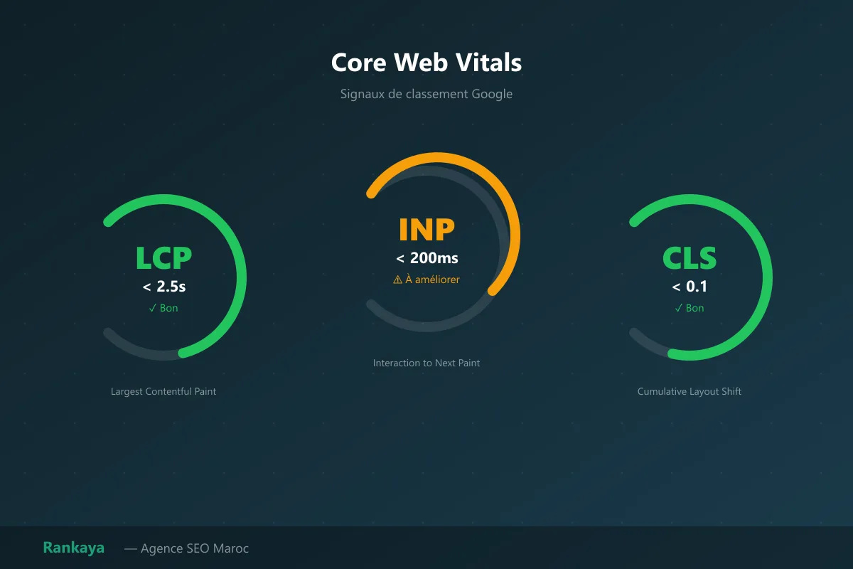 Core Web Vitals : explication simple des signaux Google