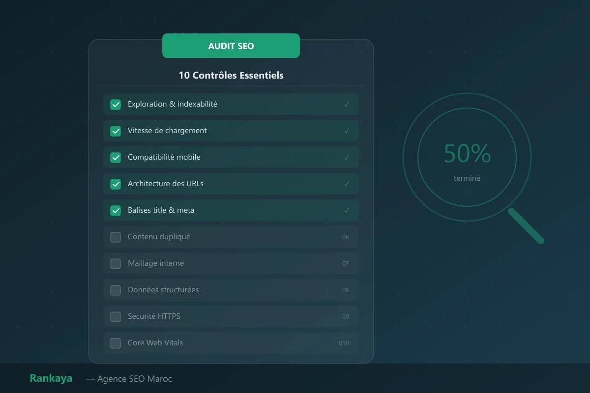 Audit SEO technique : les 10 contrôles essentiels